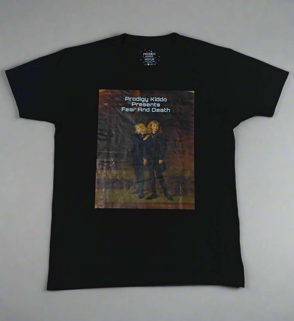 "Fear and Death" Prodigy Kiddo - Black Cosmos - T-Shirt