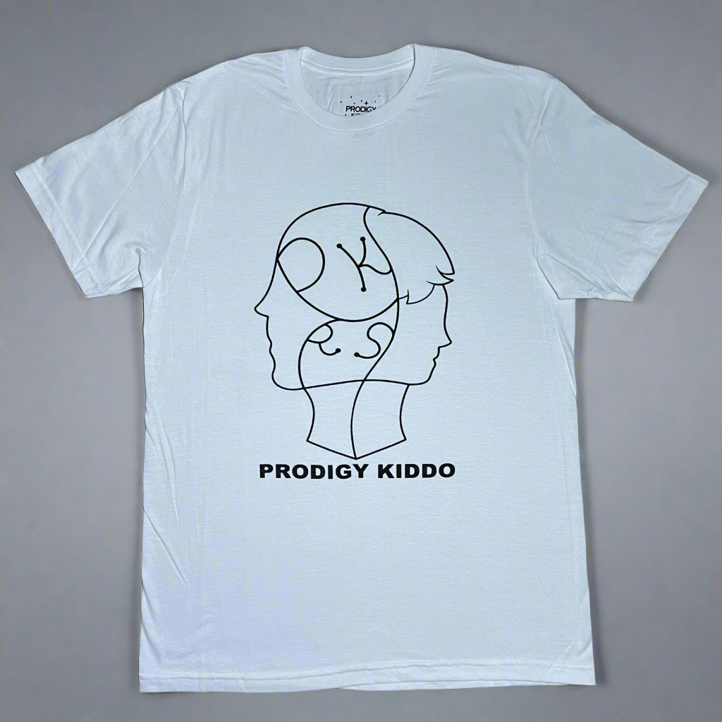 Prodigy Kiddo OG Logo - White Pearl - T-Shirt