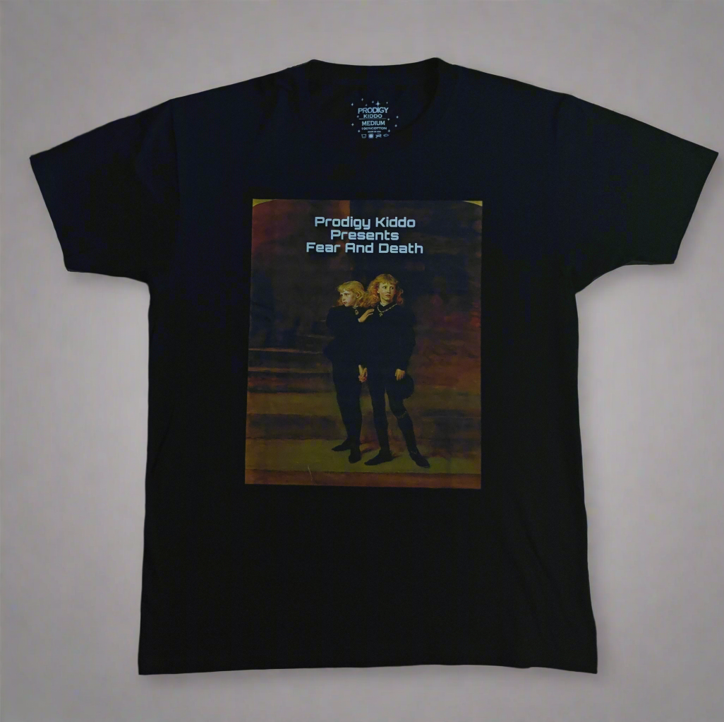 "Fear and Death" Prodigy Kiddo - Black Cosmos - T-Shirt