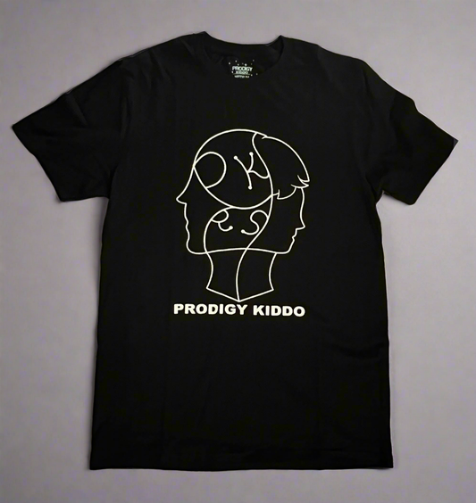 Prodigy Kiddo OG Logo - Black Cosmos - T-Shirt