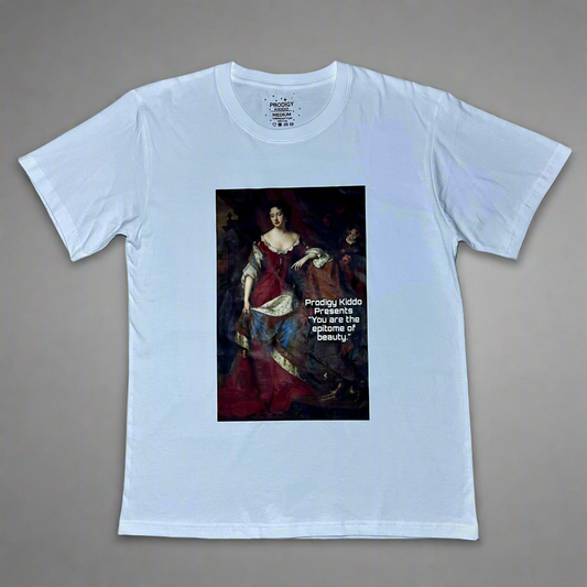 "Epitome of Beauty" Prodigy Kiddo - White Pearl - T-Shirt